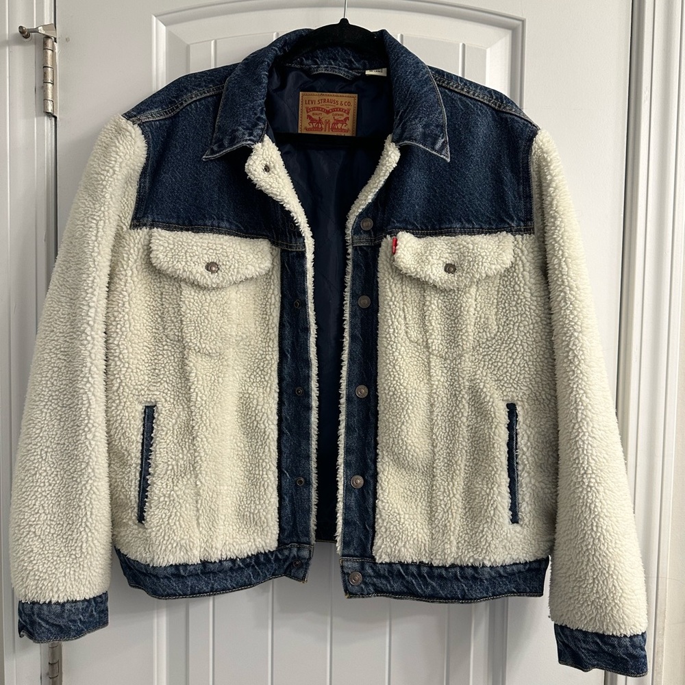Levi Denim Sherpa Jacket